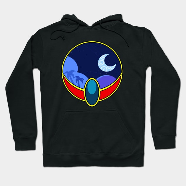 Night Skyline Hoodie by Lyondor